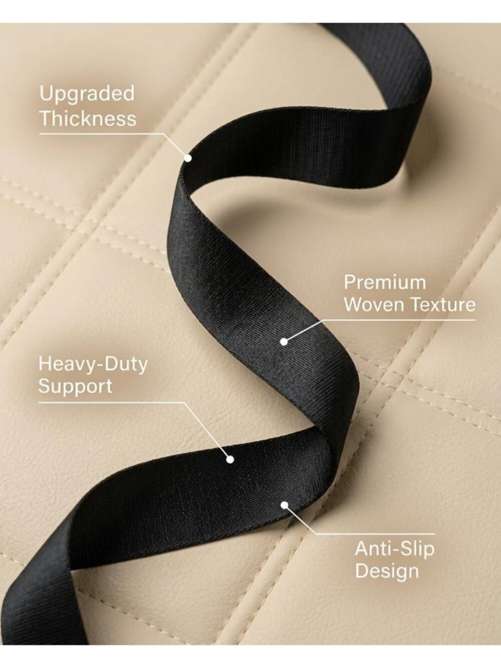 Stylish Medium Nylon Crossbody Bag for Women & Men, 2 Zippers, Adjustable Strap - Picture 7 of 7